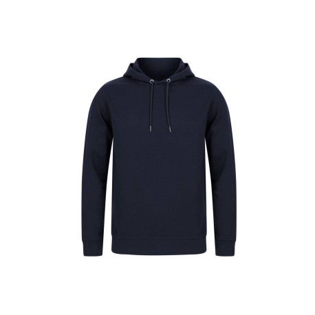 Sweat capuche en coton régénéré et en polyester recyclé personnalisé