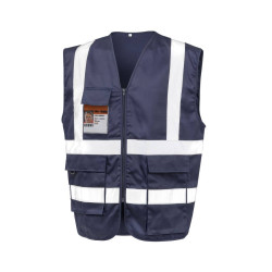 Gilet de sécurité en polycoton personnalisé