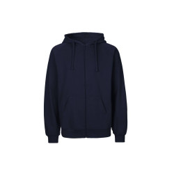 Sweat à capuche zippé en coton Tiger personnalisé