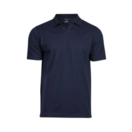 Polo stretch col V homme Bio personnalisé
