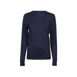 Pull col rond femme personnalisé