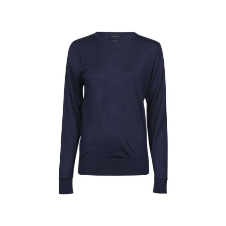 Pull col rond femme personnalisé