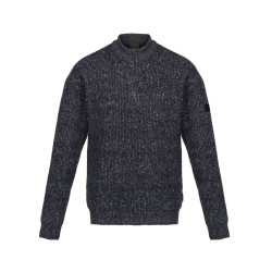 Pull col zippé personnalisé