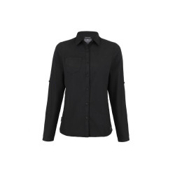 Chemise manches longues en polyester recyclé femme personnalisé