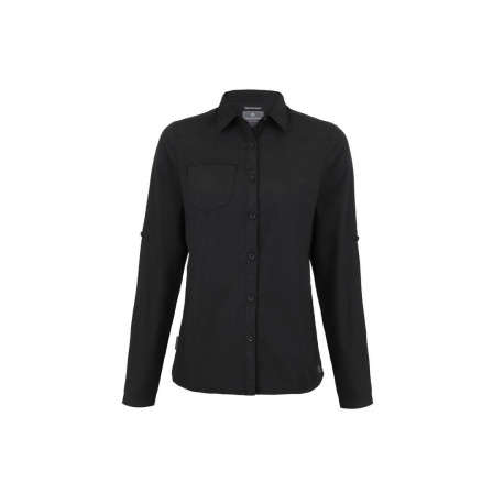 Chemise manches longues en polyester recyclé femme personnalisé