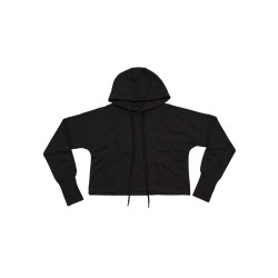 Sweat à capuche court personnalisé