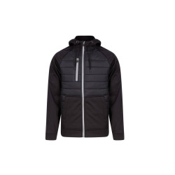 Veste bi-matière personnalisé