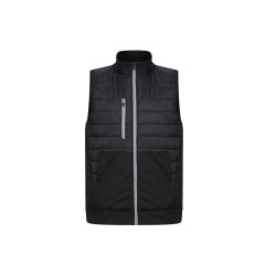 Bodywarmer bi-matière personnalisé