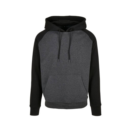 Sweat capuche manches et capuche contrastées personnalisé
