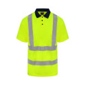Polo haute visibilité personnalisé