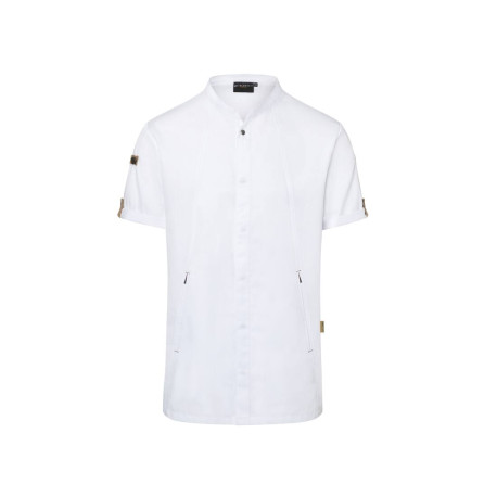 Veste de cuisiner manches courtes écoresponsable personnalisé