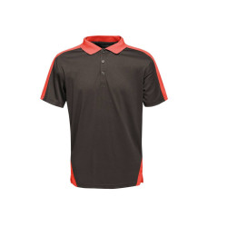 Polo contrasté Coolweave personnalisé