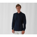 Polo coton 180 manches longues personnalisé