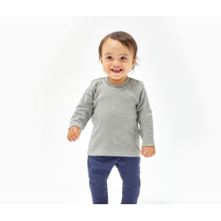 Tee-shirt manches longues bébé personnalisé