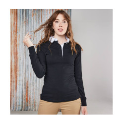 Polo rugby femme personnalisé
