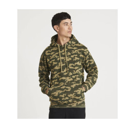 Sweat capuche camouflage personnalisé