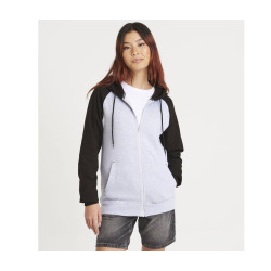 Sweat baseball zippé personnalisé