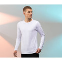 Tee-shirt stretch homme manches longues personnalisé