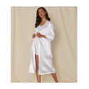 Peignoir en satin personnalisé
