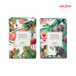 ROYAL JUNGLE. Savons enrichis à l'argile verte (160g) personnalisé