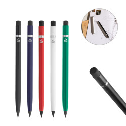 LIMITLESS. Stylo sans encre avec corps en aluminium 100% recyclé personnalisé