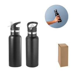 NORTON. Bouteille 570mL en acier inox avec bouchon en PP personnalisé
