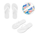 BALI L / XL. Tongs de plage entièrement personnalisables via sublimation personnalisé