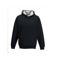 Sweat enfant capuche contrastée personnalisé