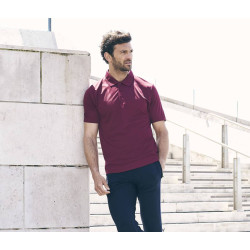 Polo homme respirant personnalisé