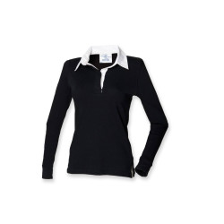 Polo rugby femme personnalisé