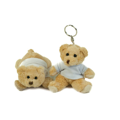 Ours en peluche porte-clé personnalisé