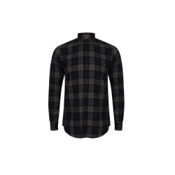 Chemise décontractée à carreaux personnalisé