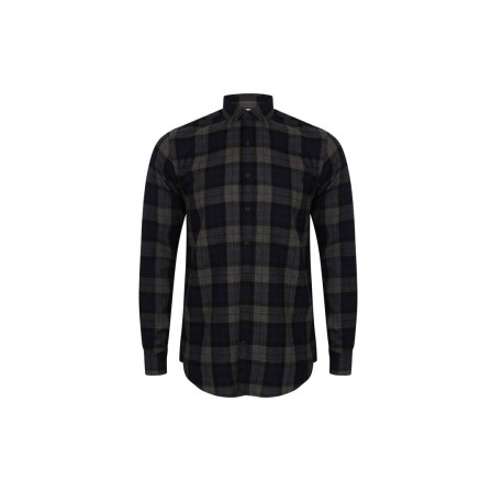 Chemise décontractée à carreaux personnalisé