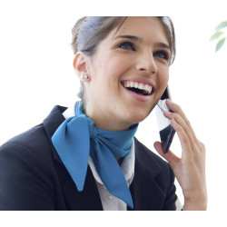 Foulard en mousseline de soie personnalisé