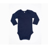 Body bébé organique manches longues personnalisé