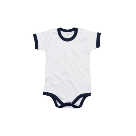 Body bébé contrasté personnalisé