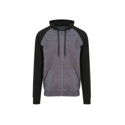 Sweat baseball zippé personnalisé