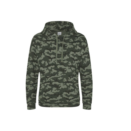 Sweat capuche camouflage personnalisé