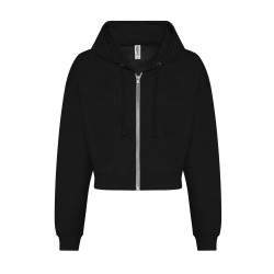 Sweat court zippé femme personnalisé