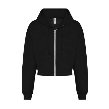 Sweat court zippé femme personnalisé