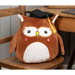 Peluche hibou personnalisé