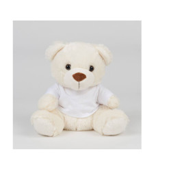 Ourson avec tshirt vierge ou à personnaliser