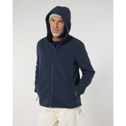 La veste softshell à capuche pour homme personnalisé