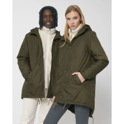 Veste parka unisexe matelassée personnalisé