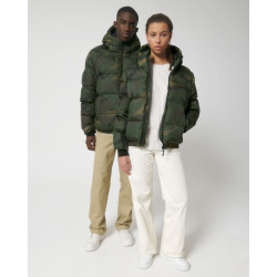 Veste puffer AOP personnalisé