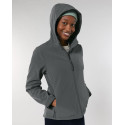 La veste softshell à capuche pour femme personnalisé
