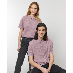 Le polo unisexe space dye personnalisé