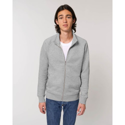 Le sweat-shirt zippé col montant homme personnalisé