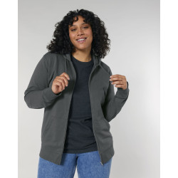 Le sweat-shirt zippé capuche unisexe personnalisé