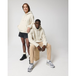 Sweatshirt à capuche unisexe en sherpa personnalisé